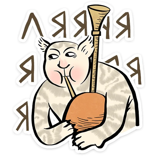  – стикер для Telegram
