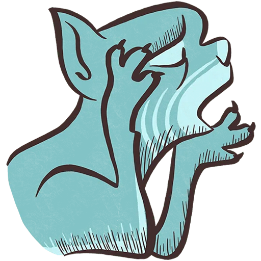  – стикер для Telegram
