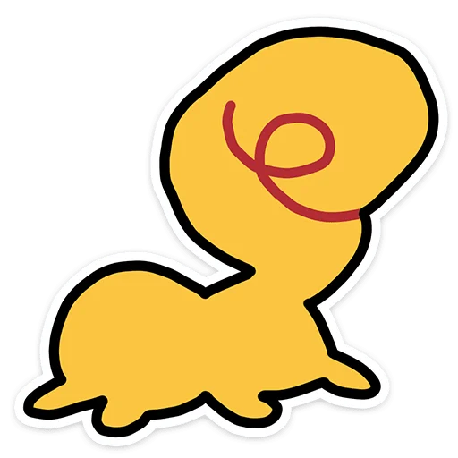  – стикер для Telegram