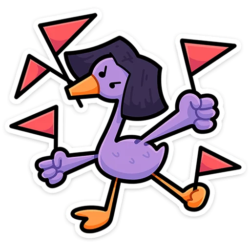  – стикер для Telegram