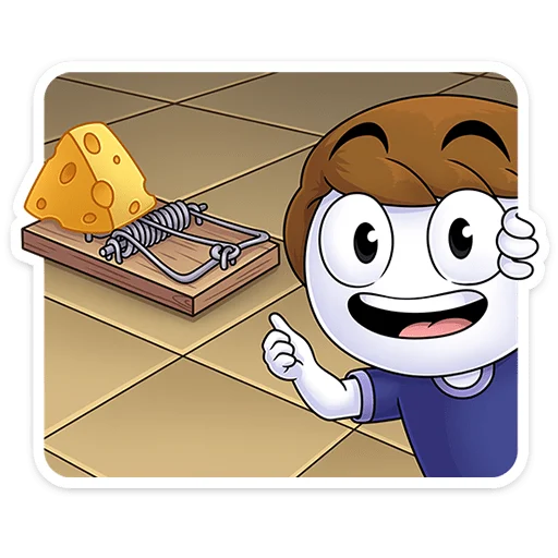 – стикер для Telegram