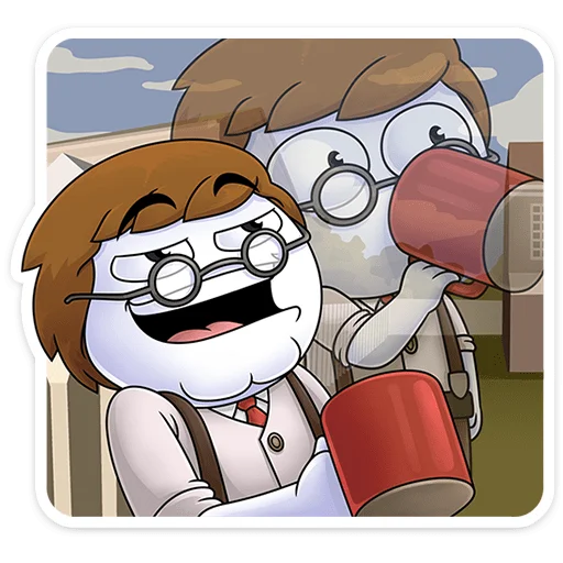  – стикер для Telegram
