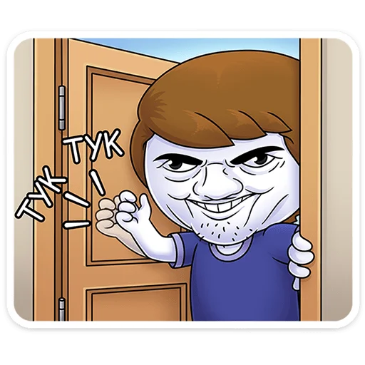  – стикер для Telegram