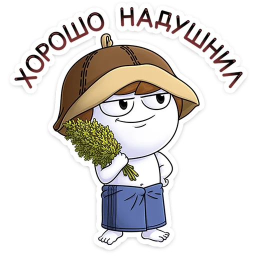  – стикер для Telegram