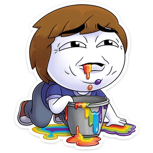 – стикер для Telegram