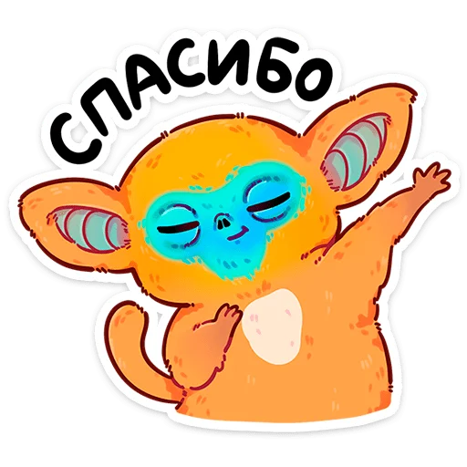  – стикер для Telegram