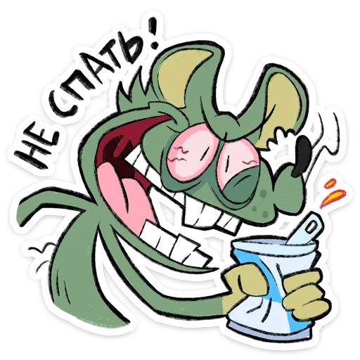  – стикер для Telegram