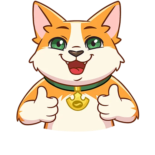  – стикер для Telegram