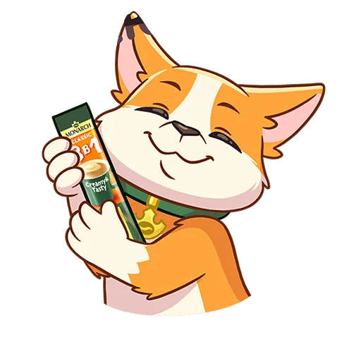  – стикер для Telegram