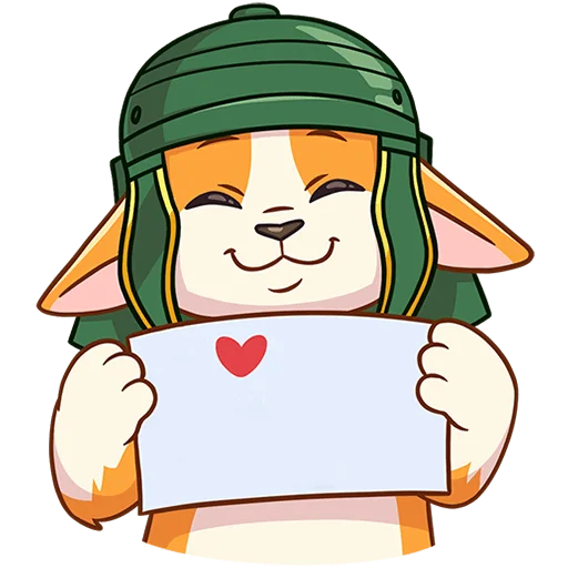  – стикер для Telegram