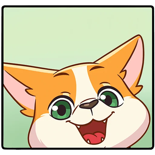  – стикер для Telegram