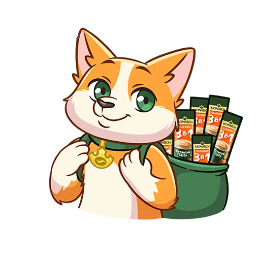  – стикер для Telegram
