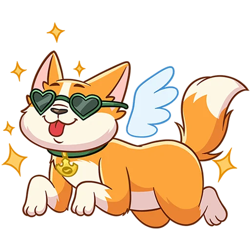  – стикер для Telegram