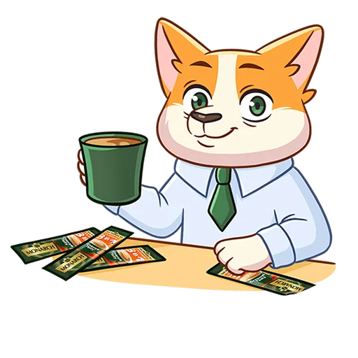  – стикер для Telegram