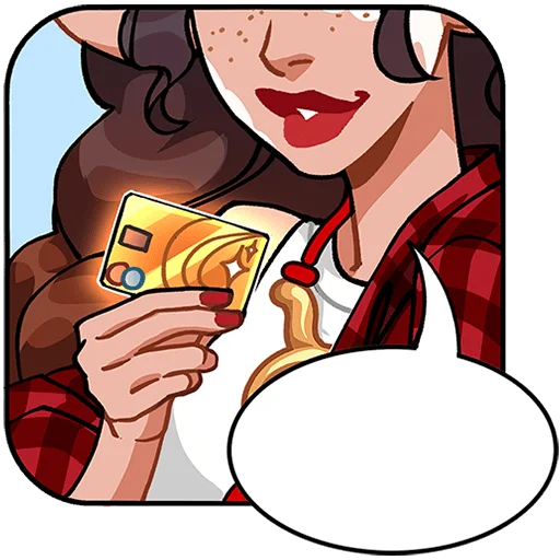  – стикер для Telegram
