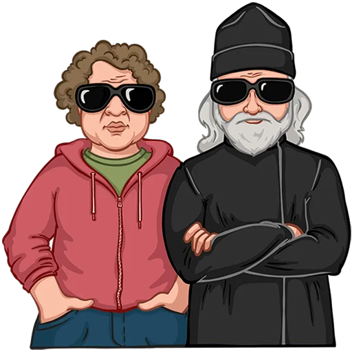  – стикер для Telegram