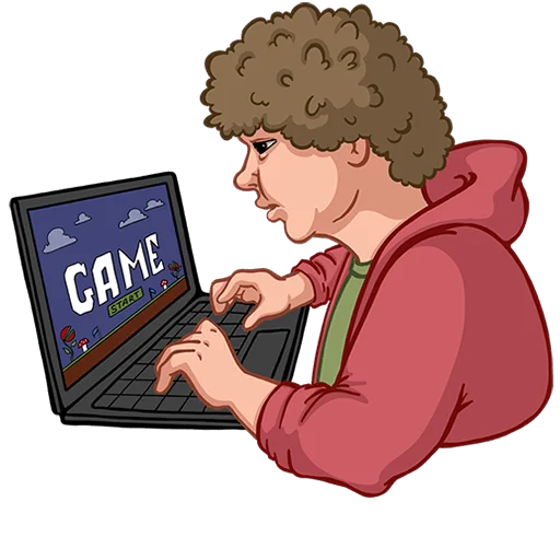  – стикер для Telegram