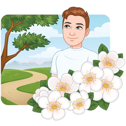  – стикер для Telegram
