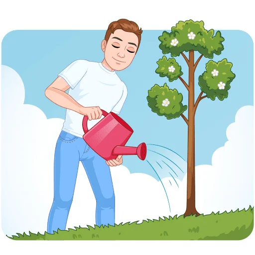  – стикер для Telegram