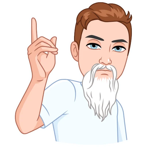  – стикер для Telegram