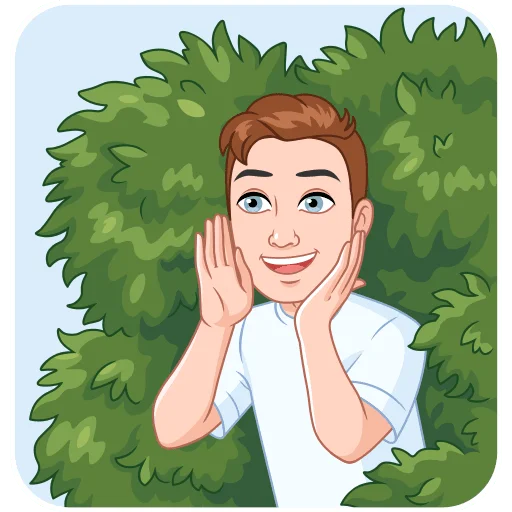  – стикер для Telegram
