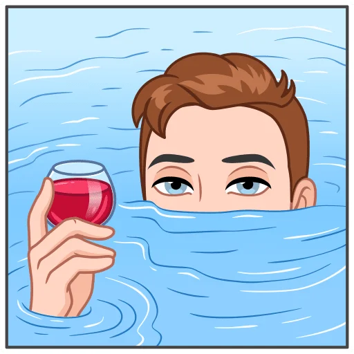  – стикер для Telegram