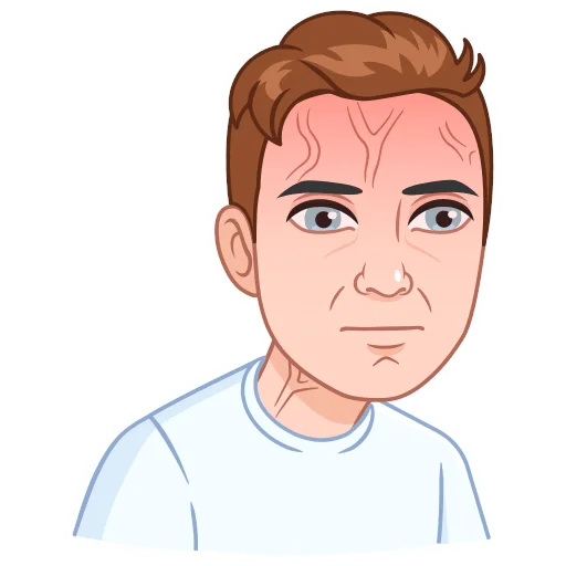  – стикер для Telegram