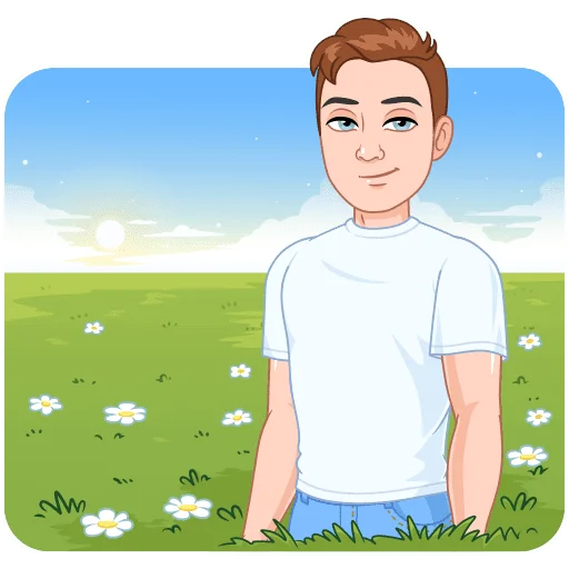  – стикер для Telegram