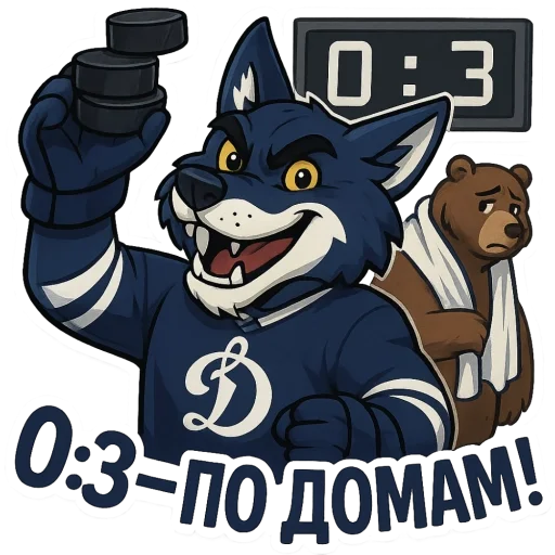  – стикер для Telegram