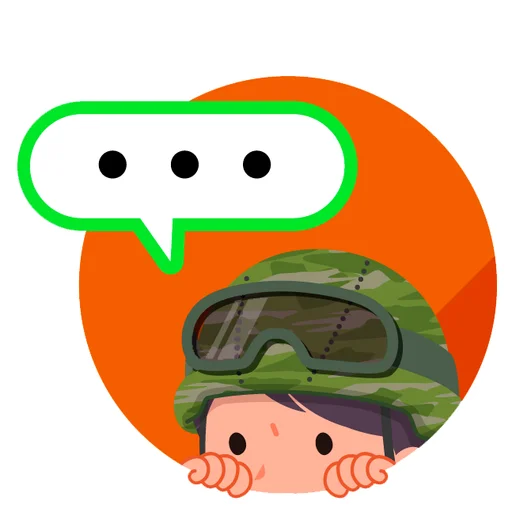  – стикер для Telegram
