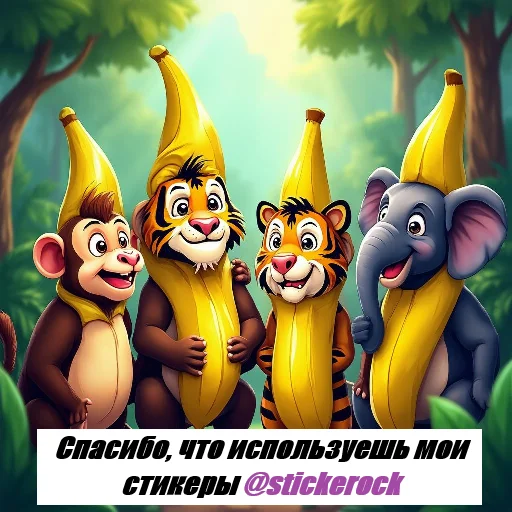  – стикер для Telegram