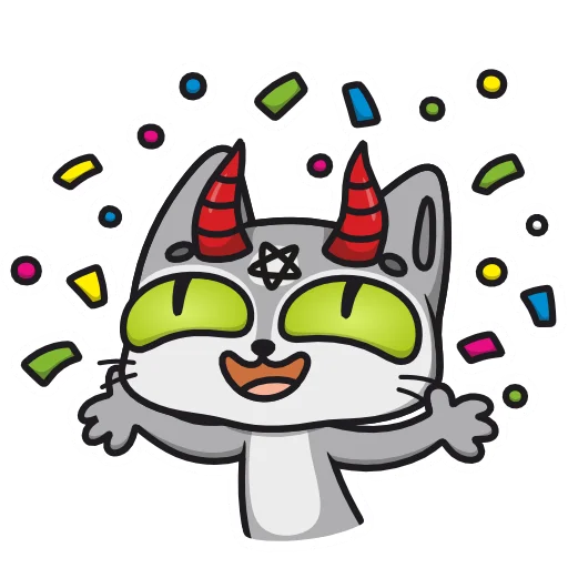  – стикер для Telegram