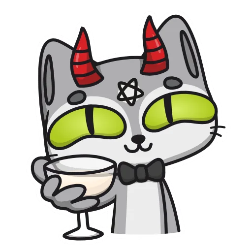  – стикер для Telegram