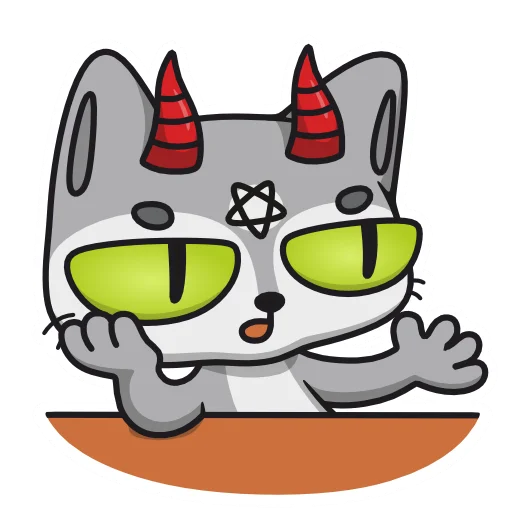  – стикер для Telegram