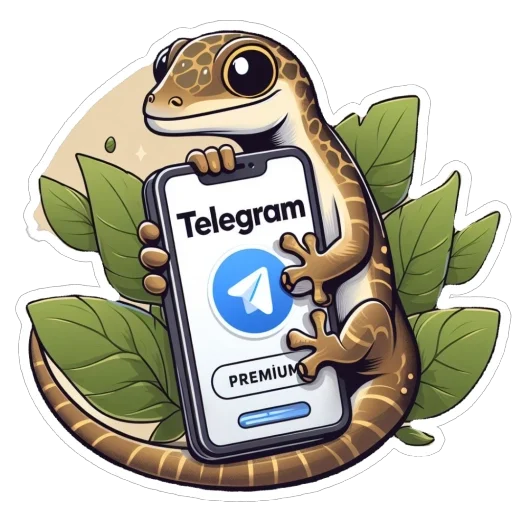  – стикер для Telegram
