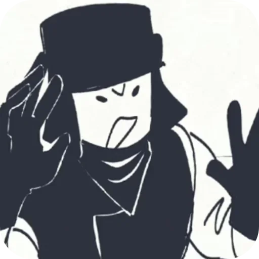  – стикер для Telegram
