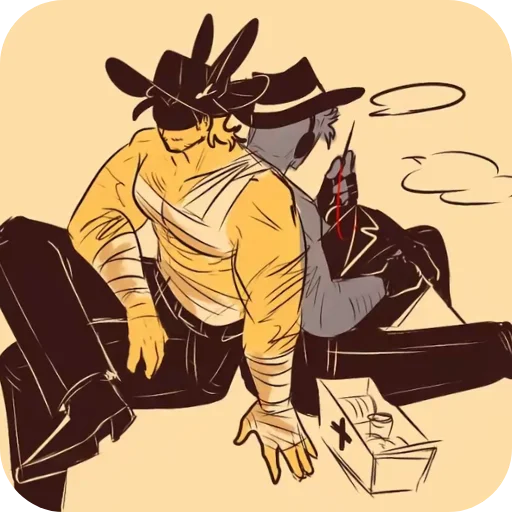  – стикер для Telegram
