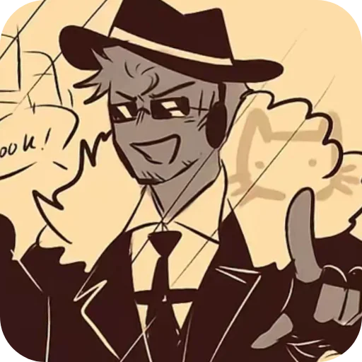  – стикер для Telegram