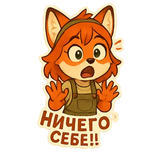  – стикер для Telegram