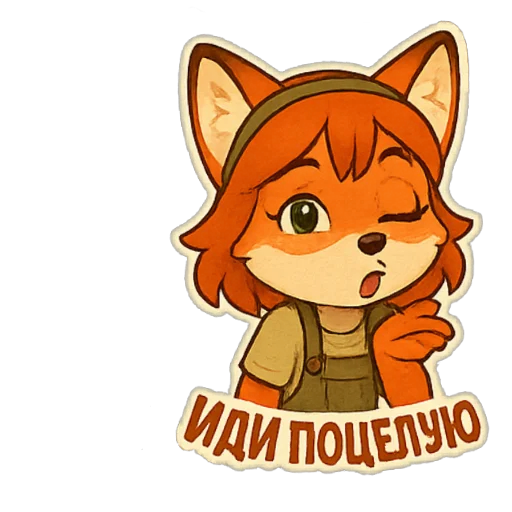  – стикер для Telegram