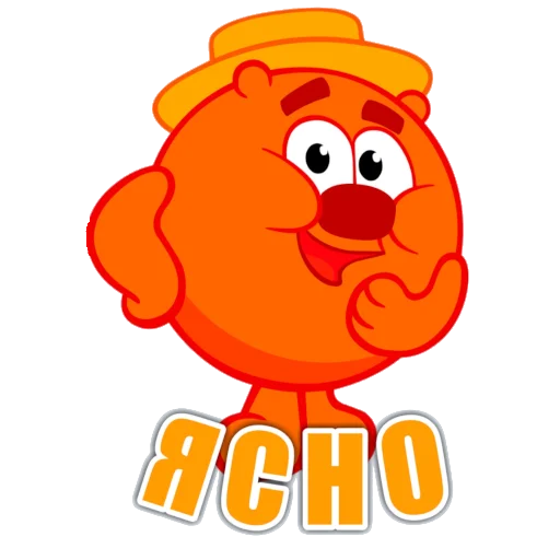  – стикер для Telegram