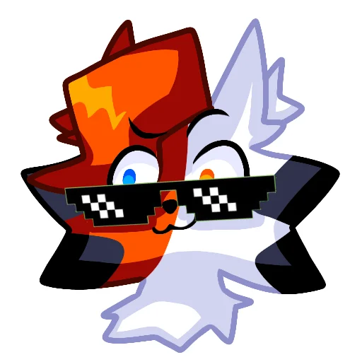  – стикер для Telegram
