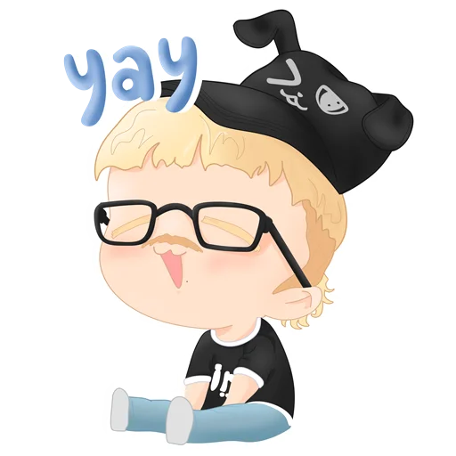  – стикер для Telegram
