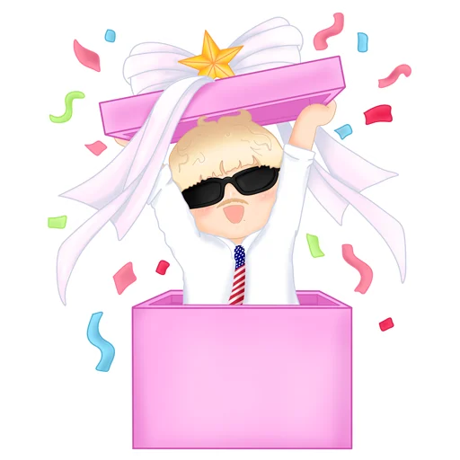  – стикер для Telegram