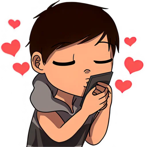  – стикер для Telegram
