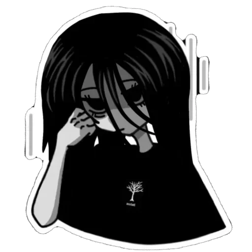  – стикер для Telegram