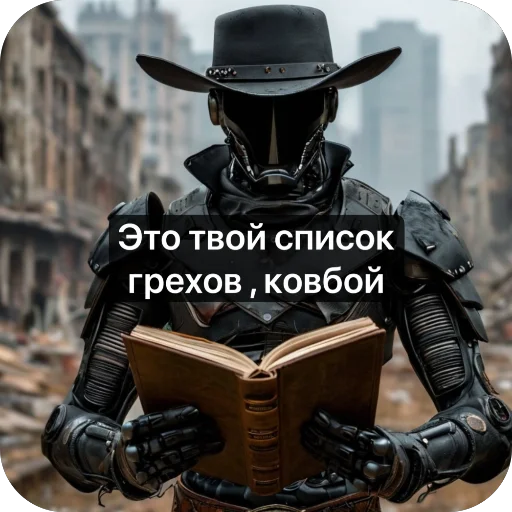  – стикер для Telegram