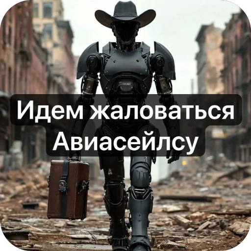  – стикер для Telegram