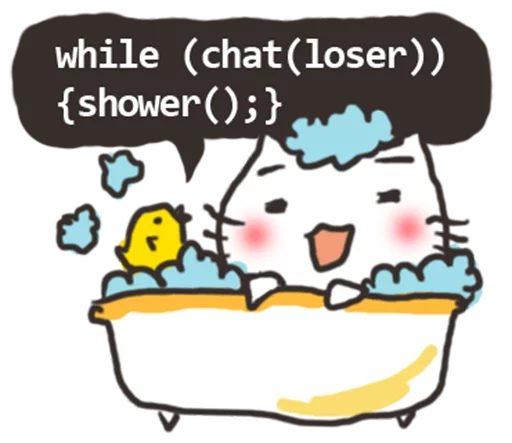  – стикер для Telegram