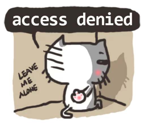  – стикер для Telegram